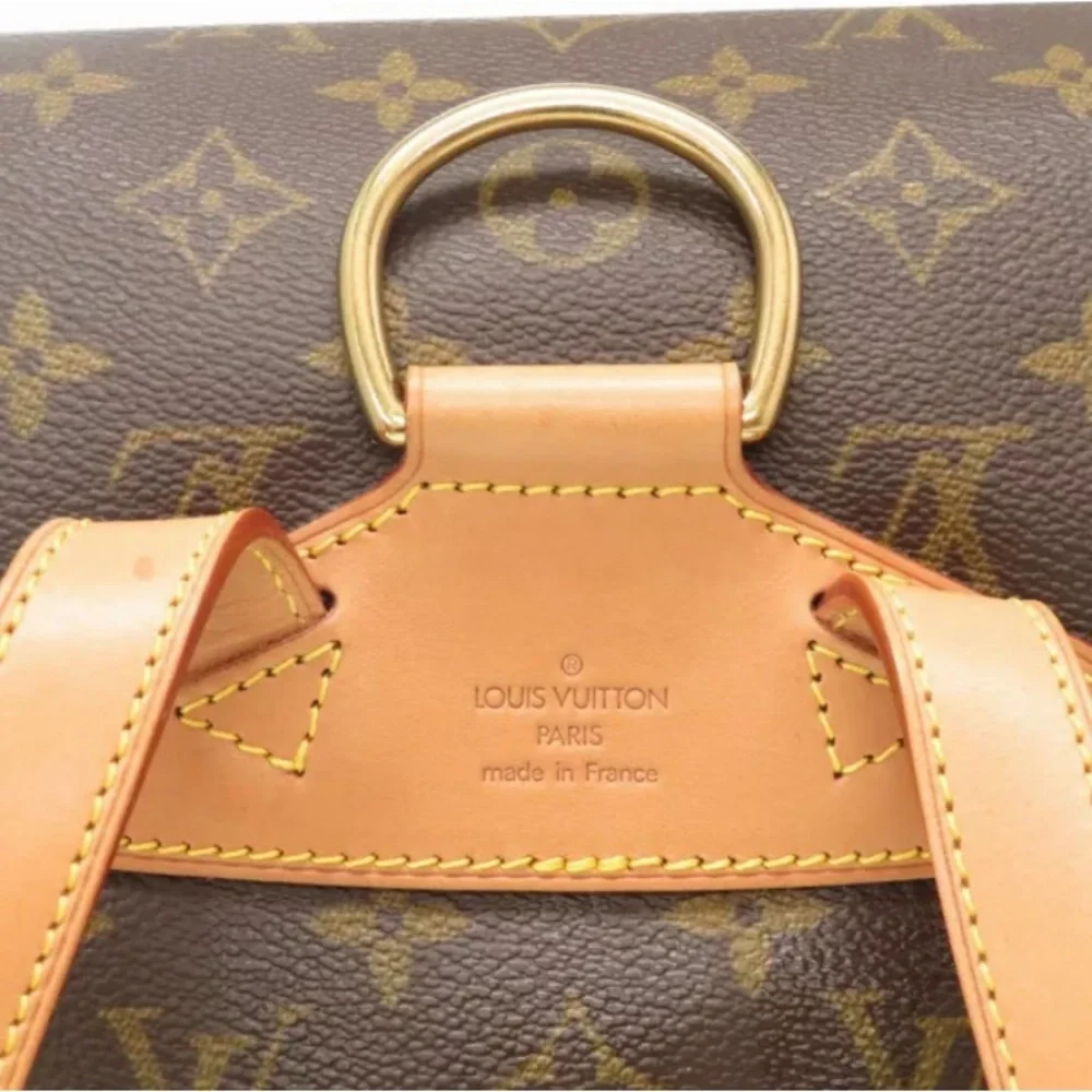 💎DISCONTINUED Montsouris backpack LOUIS VUITTON W/ RECEIPT - Picture 7 of 12